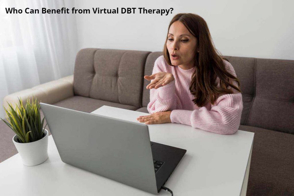People of all ages engaging in virtual DBT therapy